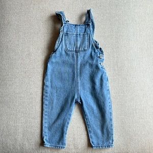 Denim overalls